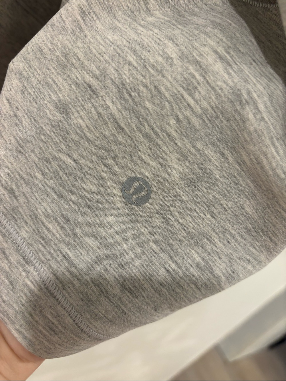 lululemon athletica Men’s Light Heather Gray Crewneck Sweater